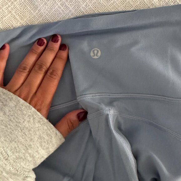 Lululemon Groove Super-High-Rise Nulu Flared Pant 32" - Chambray - Picture 5 of 5